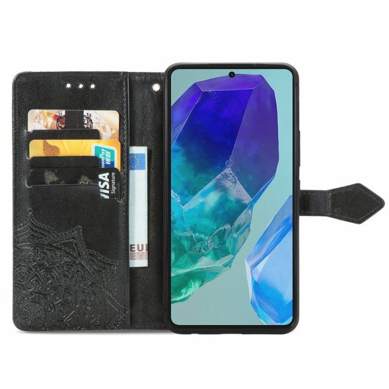 Folio Deksel Samsung Galaxy A16 5g Barokk Mandala Beskyttelse Deksel