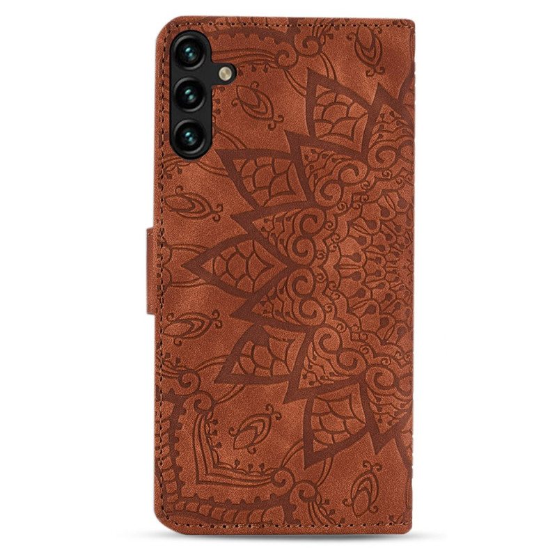 Folio Deksel Samsung Galaxy A16 5g Blomstermønster