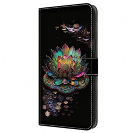 Folio Deksel Samsung Galaxy A16 5g Blomstermønster Beskyttelse Deksel