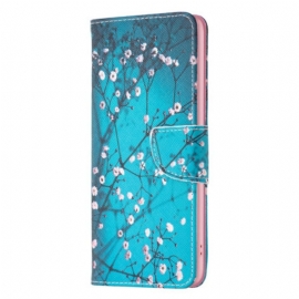 Folio Deksel Samsung Galaxy A16 5g Plommeblomster