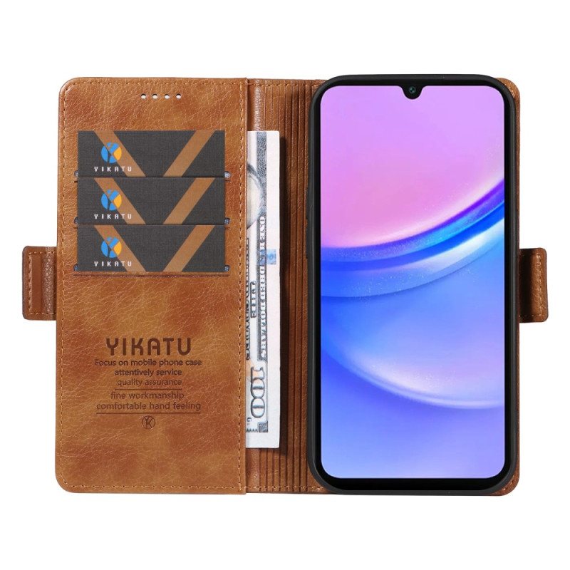 Folio Deksel Samsung Galaxy A16 5g Vintage Ykatu