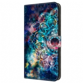 Folio Deksel Til Samsung Galaxy A16 5g Gyroskopisk Blomstermønster