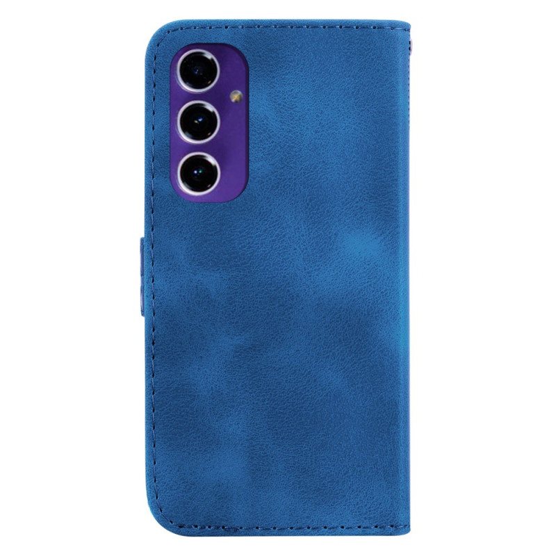 Lærdeksel Folio Deksel Samsung Galaxy A16 5g Mobildeksel Design 7