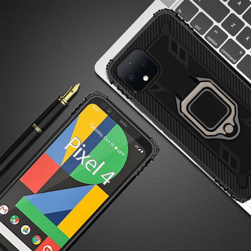 Deksel Til Google Pixel 4 Ring Og Karbonfiber