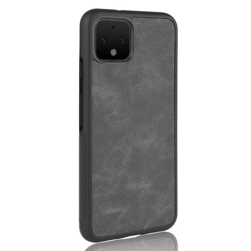 Deksel Til Google Pixel 4 Skinneffekt Med Vintage Look