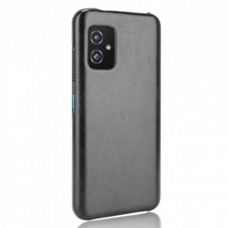 Deksel Til Asus Zenfone 8 Litchi Skinneffekt