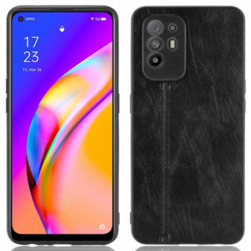 Deksel Til Oppo A94 5G Couture Skinneffekt