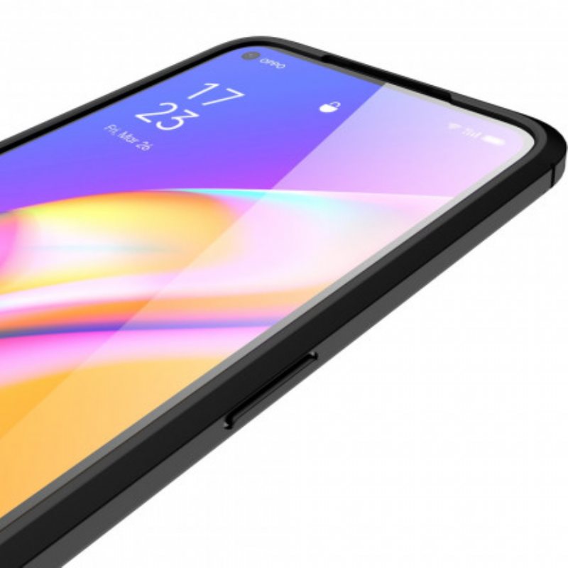 Deksel Til Oppo A94 5G Litchi Skinneffekt