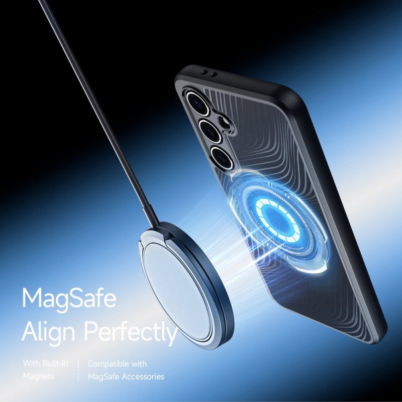 Deksel Samsung Galaxy S24 Fe Magnetisk Aimo Serie Dux Ducis Beskyttelse Deksel