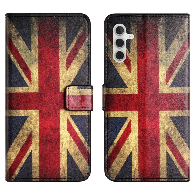 Samsung Galaxy S24 Fe Med Union Jack-mønster