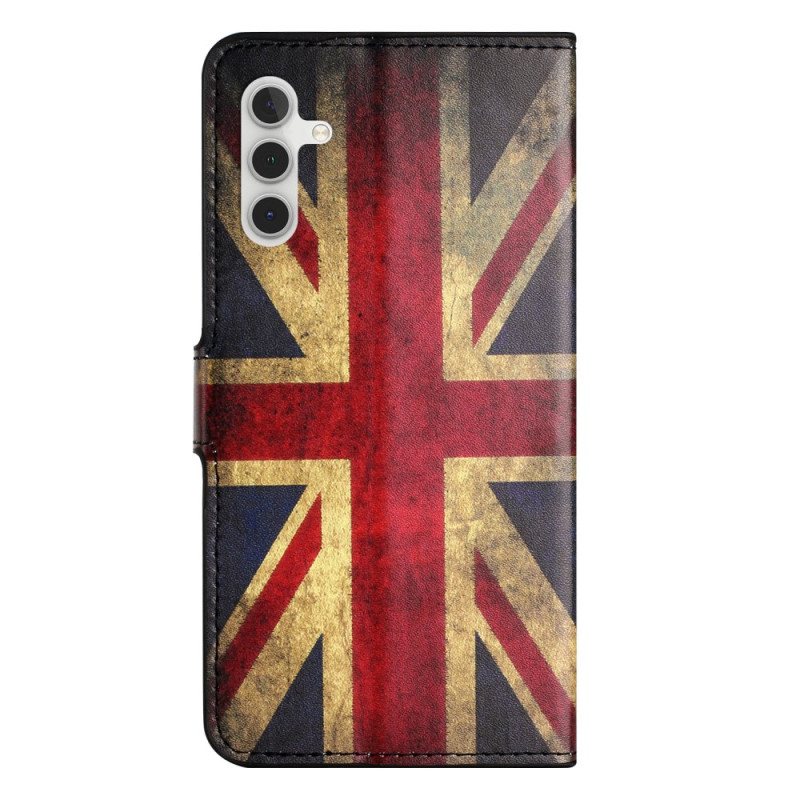 Samsung Galaxy S24 Fe Med Union Jack-mønster