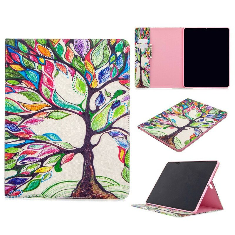 Folio Deksel Til iPad Pro 12.9" (2022) Blossoming Tree Print Pattern