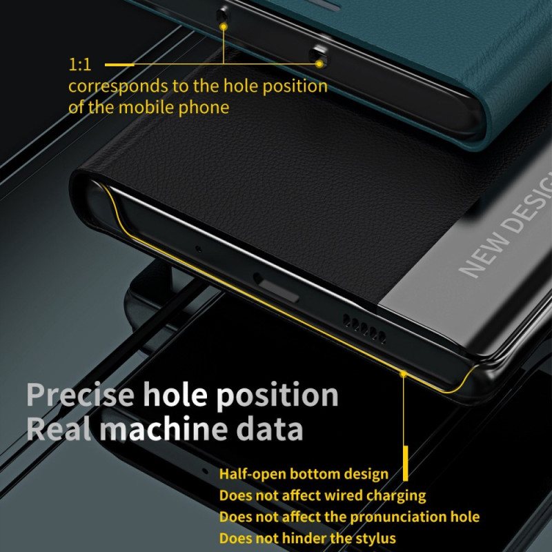 Beskyttelse Deksel Til Samsung Galaxy S23 Plus 5G Folio Deksel Nytt Design