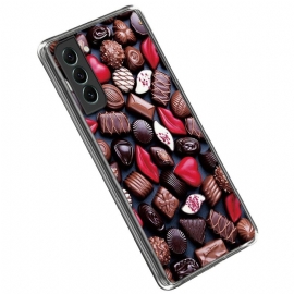 Deksel Til Samsung Galaxy S23 Plus 5G Fleksibel Sjokolade