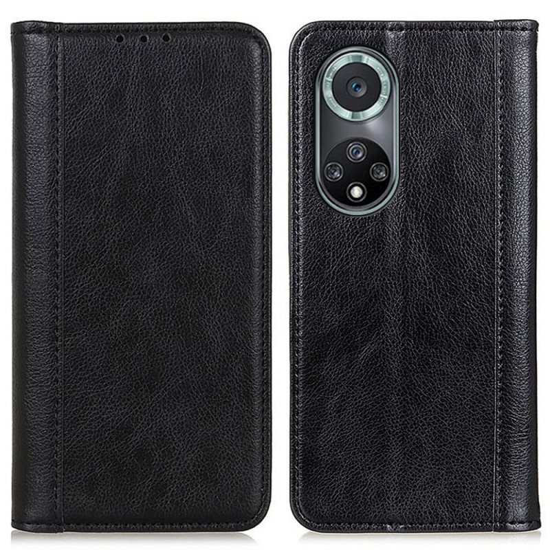 Beskyttelse Deksel Til Huawei Nova 9 Pro Folio Deksel Elegance Split Litchi Leather