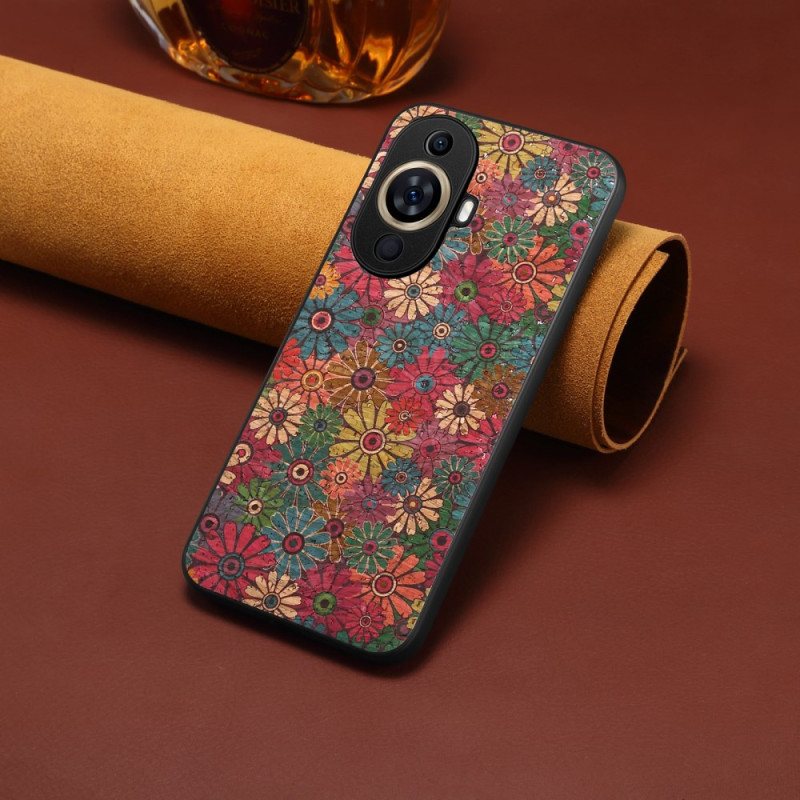 Deksel Huawei Nova 12s Blomster