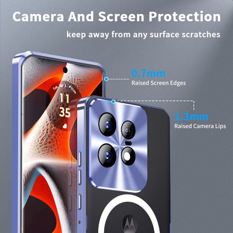 Deksel Motorola Edge 50 Pro Mobildeksel Magic Shield Magnetic Series