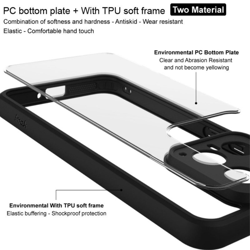 Deksel Til Motorola Edge 50 Pro Ux-9a-serien Imak