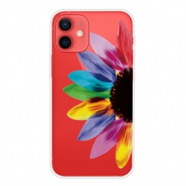 Deksel Til iPhone 13 Mini Fargerik Blomst