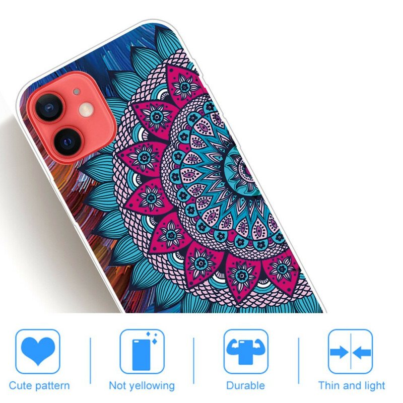 Deksel Til iPhone 13 Mini Fargerik Mandala