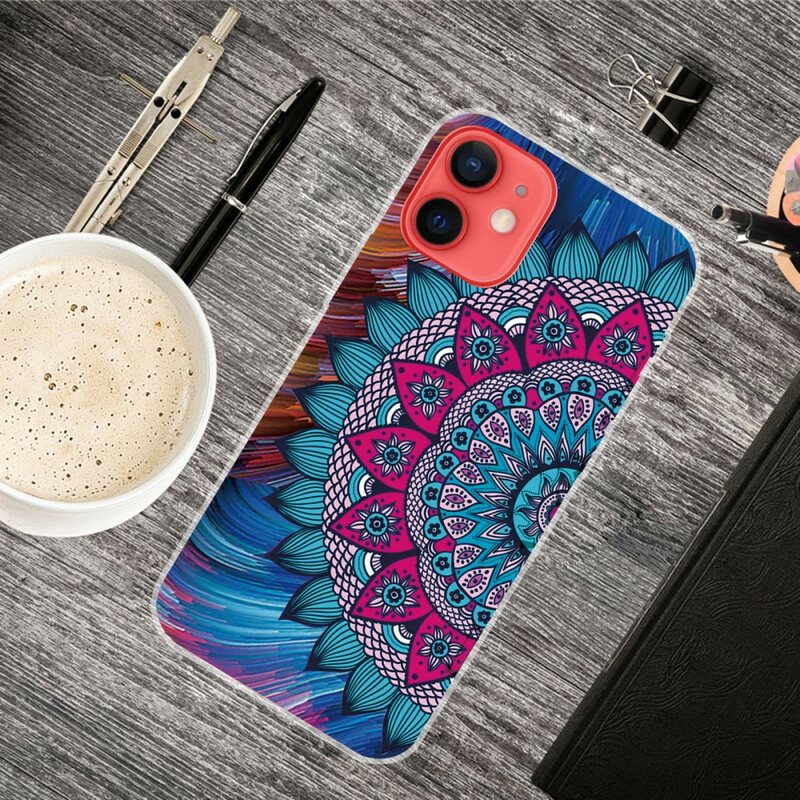 Deksel Til iPhone 13 Mini Fargerik Mandala