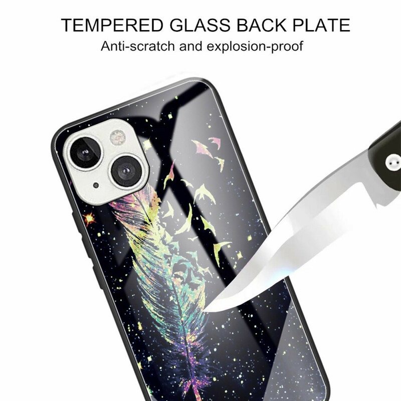 Deksel Til iPhone 13 Mini Fjærherdet Glass