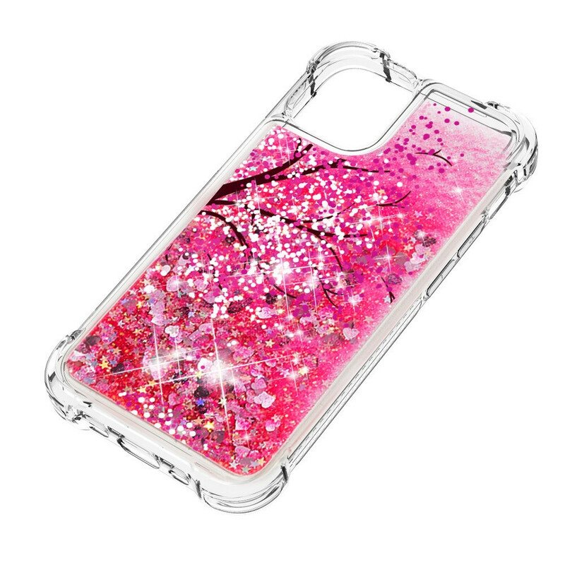 Deksel Til iPhone 13 Mini Glittertre