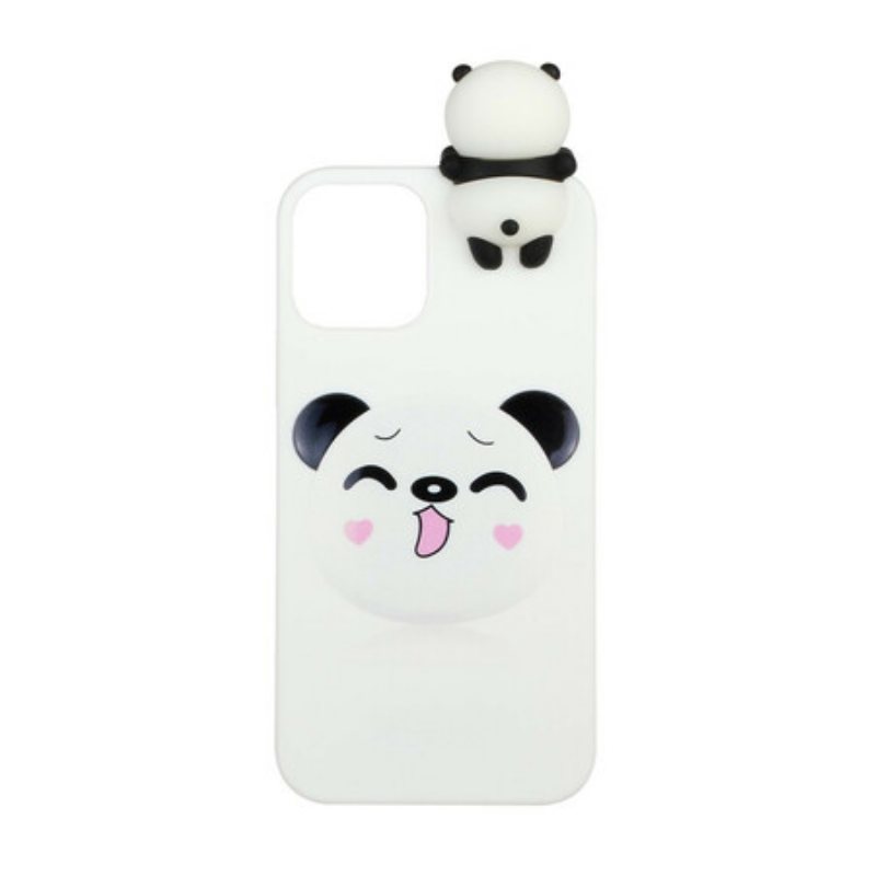 Deksel Til iPhone 13 Mini Kul Panda 3d