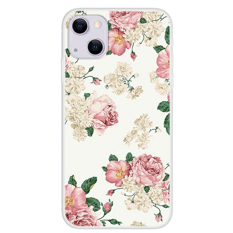 Deksel Til iPhone 13 Mini Liberty Blomster