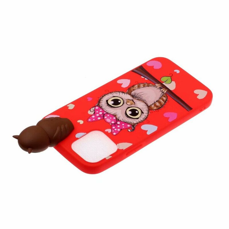 Deksel Til iPhone 13 Mini Miss Owl 3d