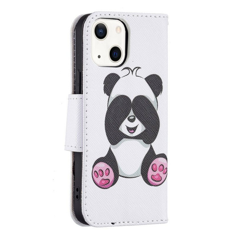 Lærdeksel Til iPhone 13 Mini Panda Moro