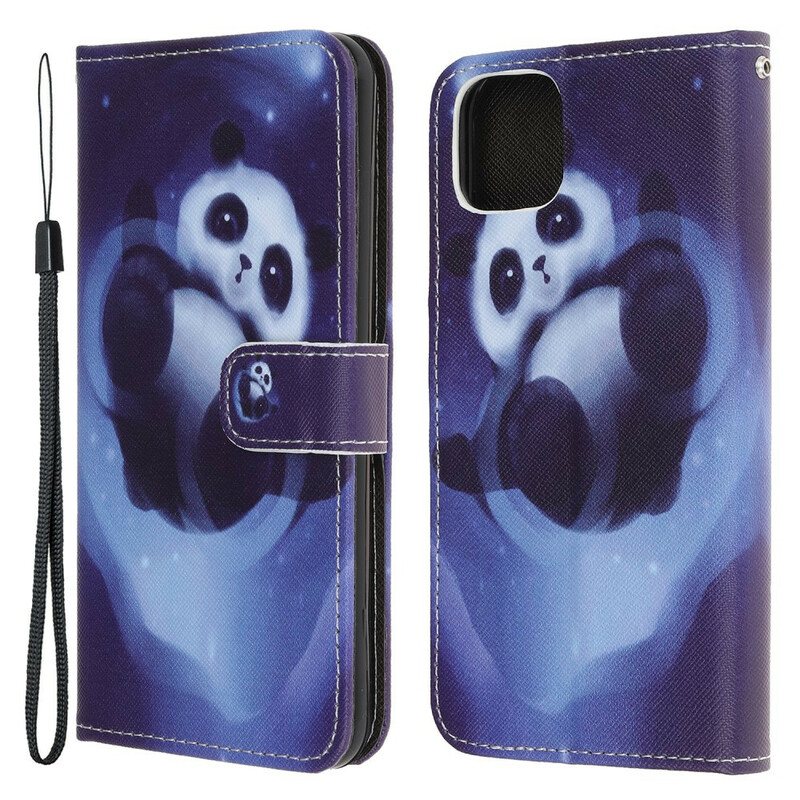 Lærdeksel Til iPhone 13 Mini Panda Space