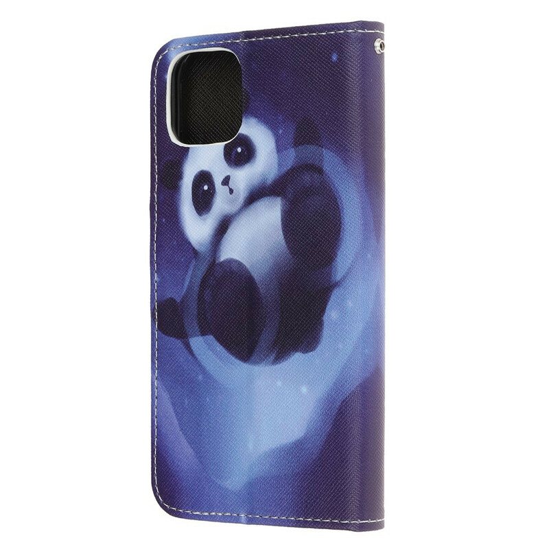 Lærdeksel Til iPhone 13 Mini Panda Space