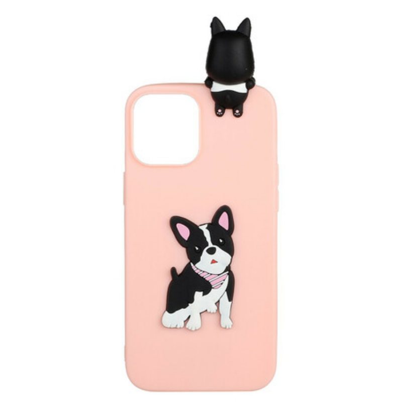 Mobildeksel Til iPhone 13 Mini Flavian The Dog 3d