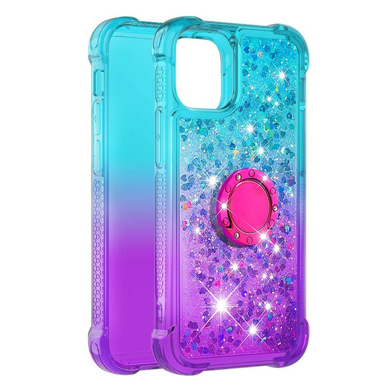 Mobildeksel Til iPhone 13 Mini Glitter Ring-bracket