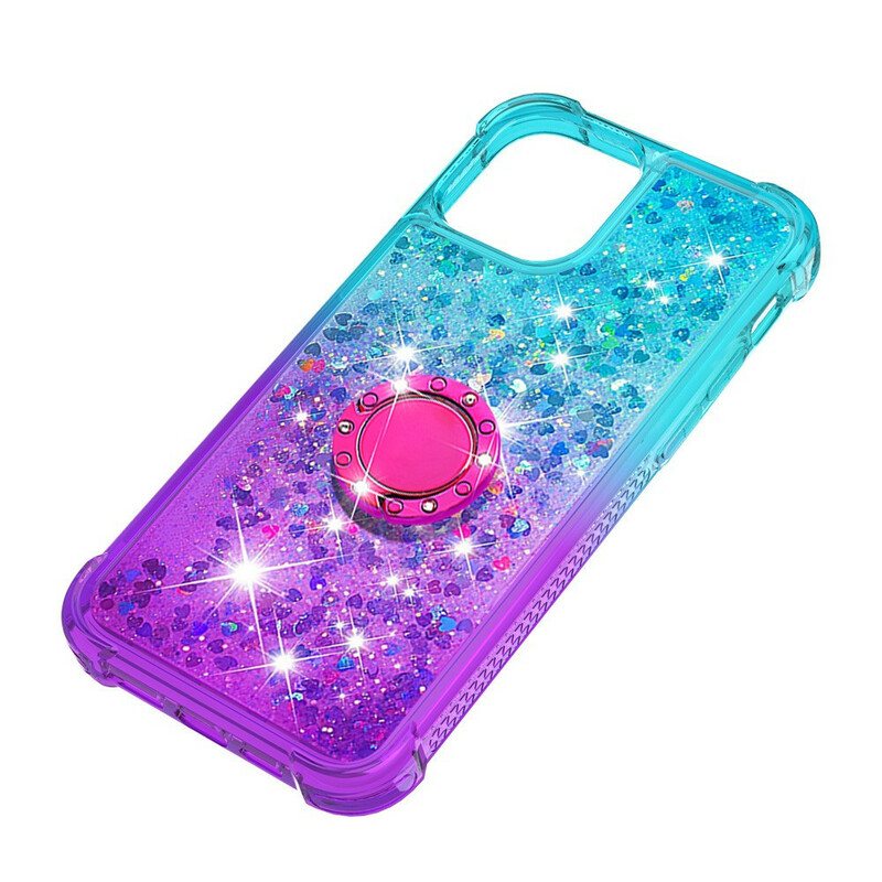 Mobildeksel Til iPhone 13 Mini Glitter Ring-bracket