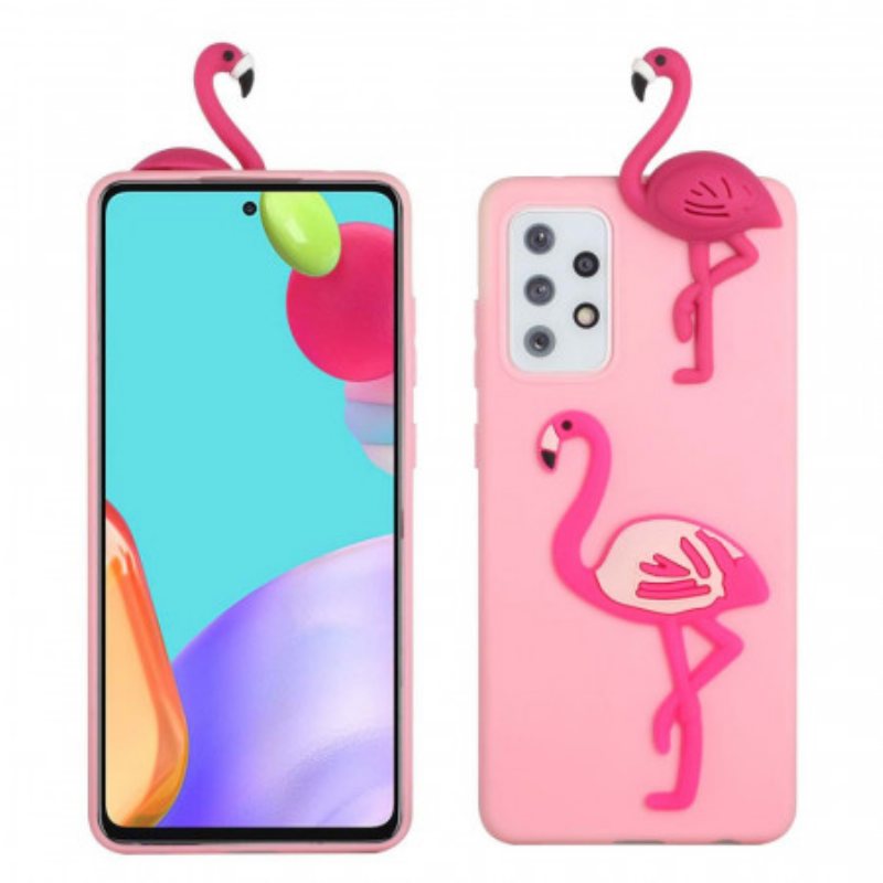 Deksel Til Samsung Galaxy A33 5G 3d Flamingo