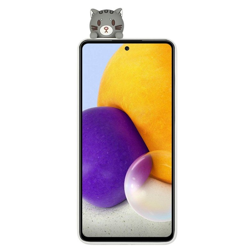 Deksel Til Samsung Galaxy A33 5G 3d Katt