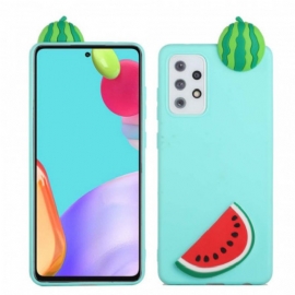 Deksel Til Samsung Galaxy A33 5G 3d Vannmelon