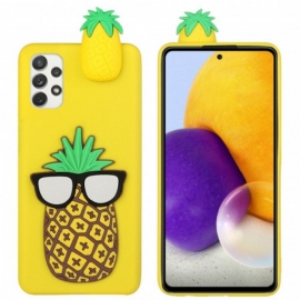 Deksel Til Samsung Galaxy A33 5G Ananas 3d-briller