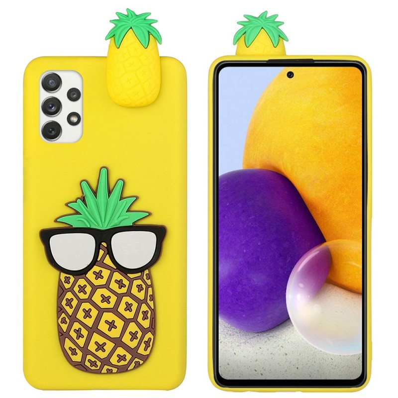 Deksel Til Samsung Galaxy A33 5G Ananas 3d-briller