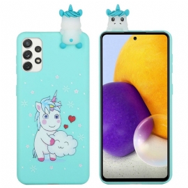 Deksel Til Samsung Galaxy A33 5G Unicorn Fun 3d