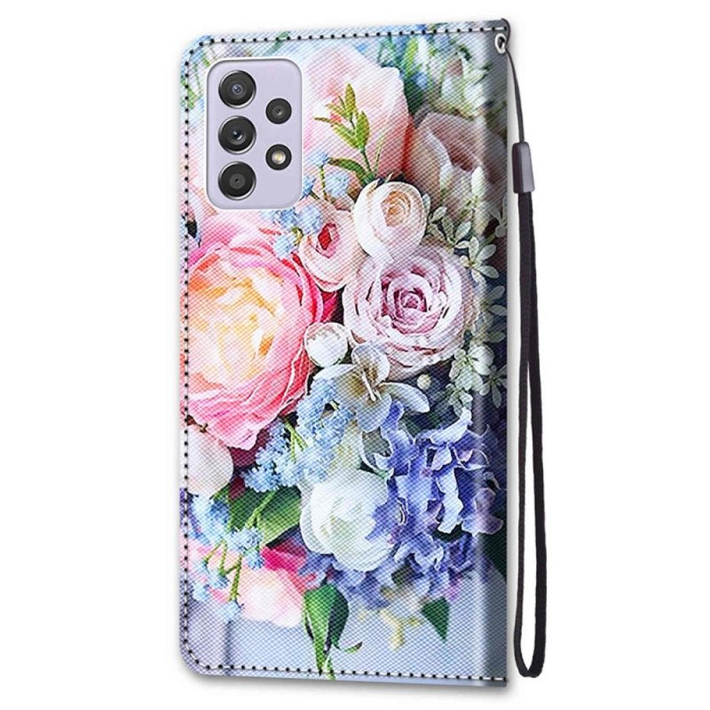 Folio Deksel Til Samsung Galaxy A33 5G Floral Wonder