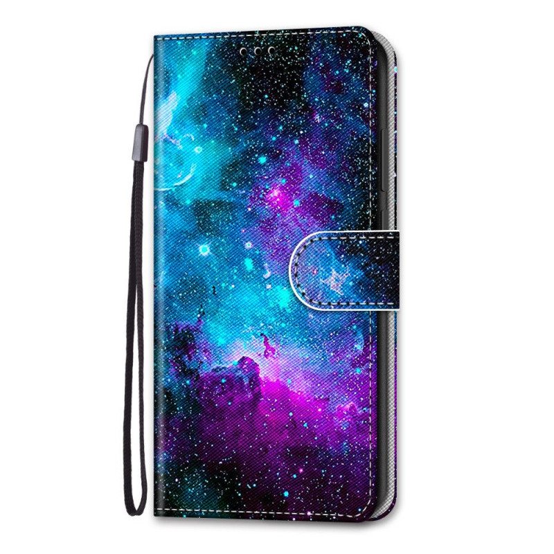 Folio Deksel Til Samsung Galaxy A33 5G Kosmisk Himmel