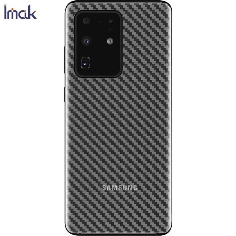 Bakfilm Til Samsung Galaxy S20 Ultra Style Carbon Imak