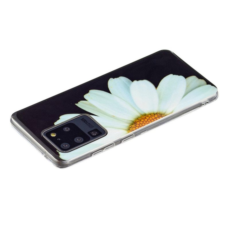 Deksel Til Samsung Galaxy S20 Ultra Fluorescerende Blomsterserie