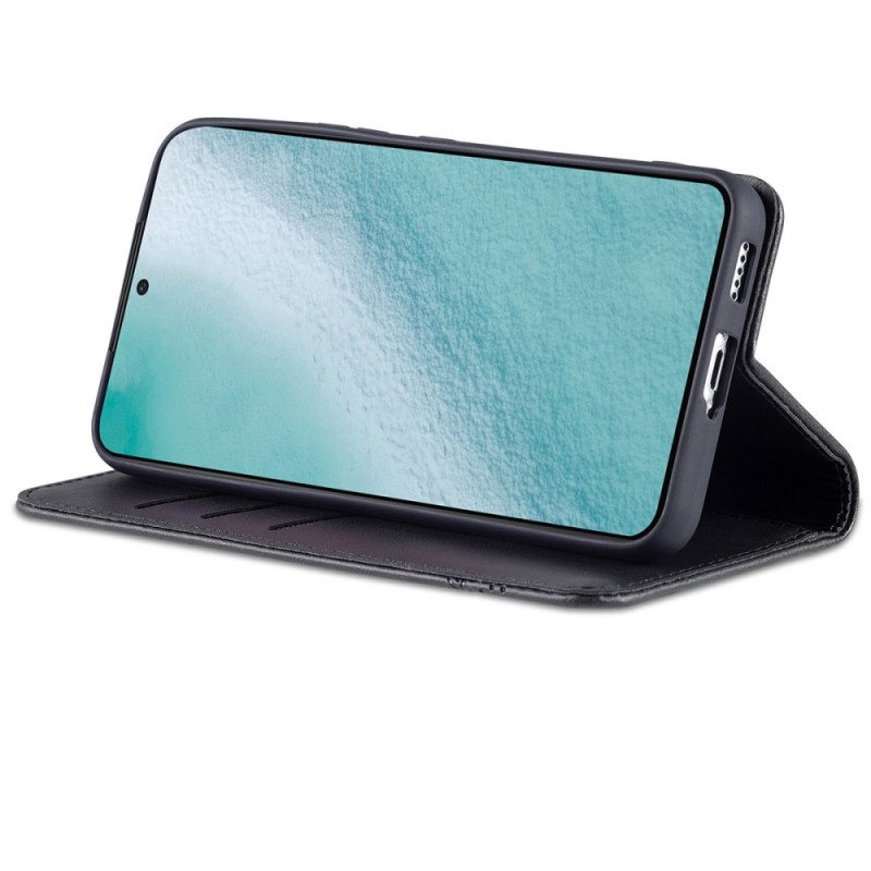 Beskyttelse Deksel Til Samsung Galaxy S22 5G Folio Deksel Azns Skinnstyling