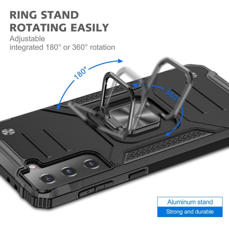 Deksel Til Samsung Galaxy S22 5G Avtakbar Ringholder