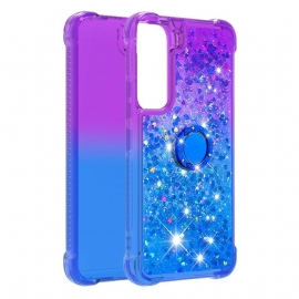 Deksel Til Samsung Galaxy S22 5G Glitter Ring-bracket