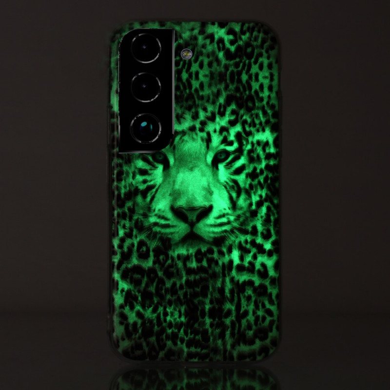 Deksel Til Samsung Galaxy S22 5G Leopard Fluorescerende